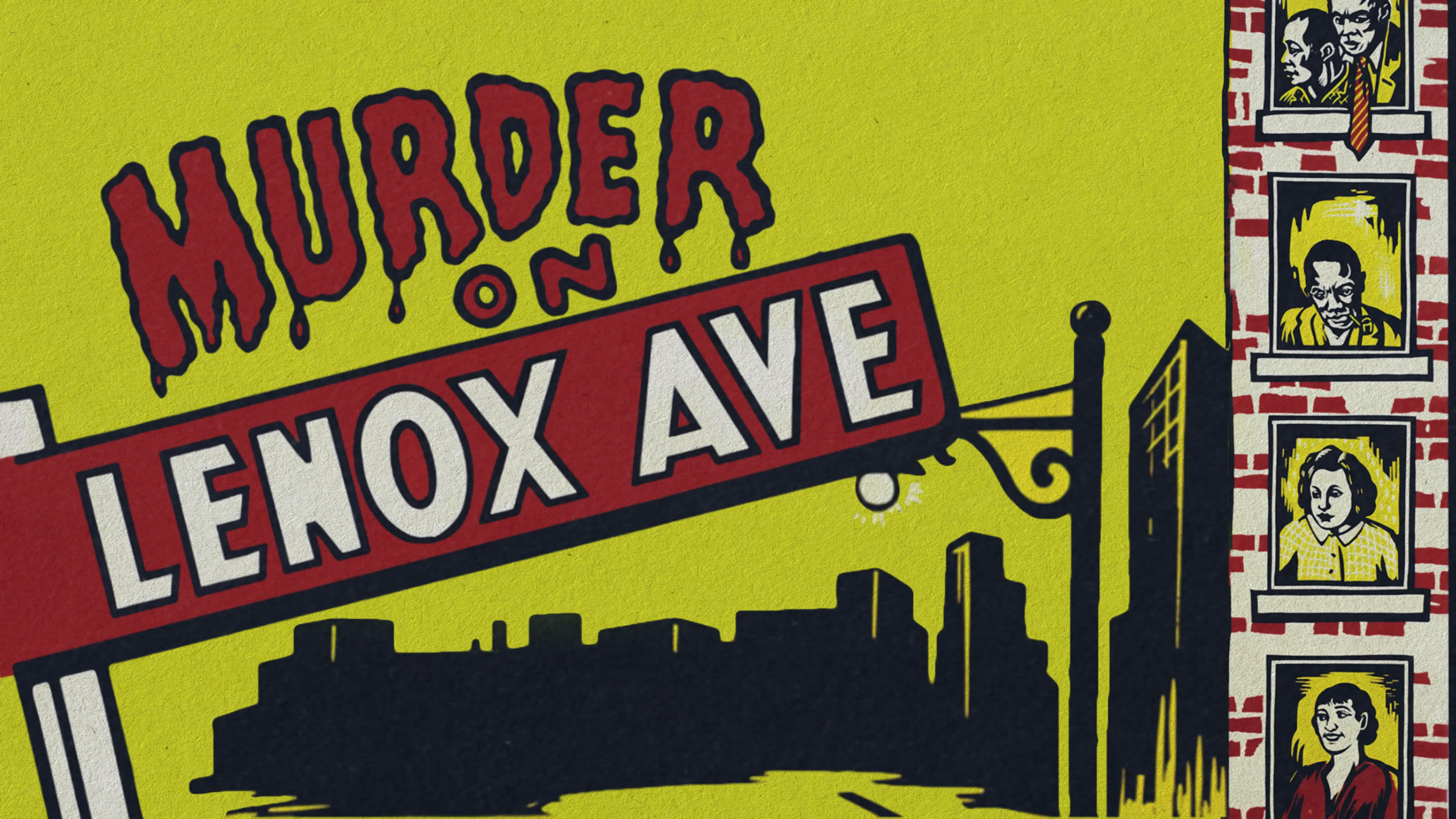 Murder on Lenox Ave poster